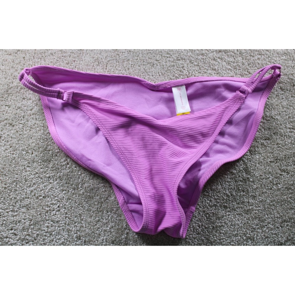 No Boundaries Swimwear Women's Purple L/G Nylon Spandex Bikini‎ Bottom